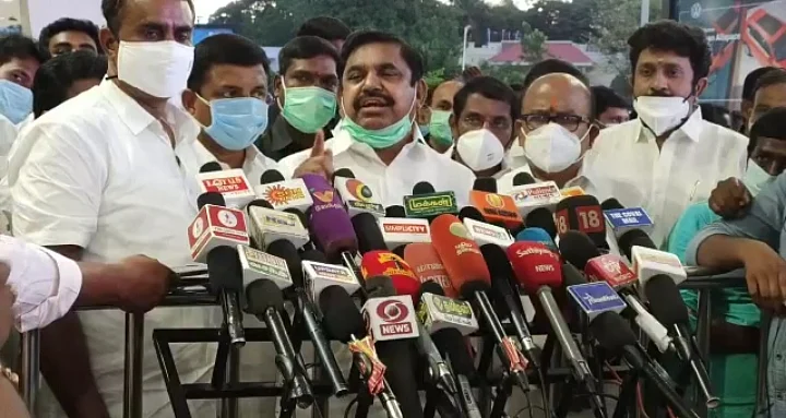 முதல்வர் எடப்பாடி பழனிசாமி