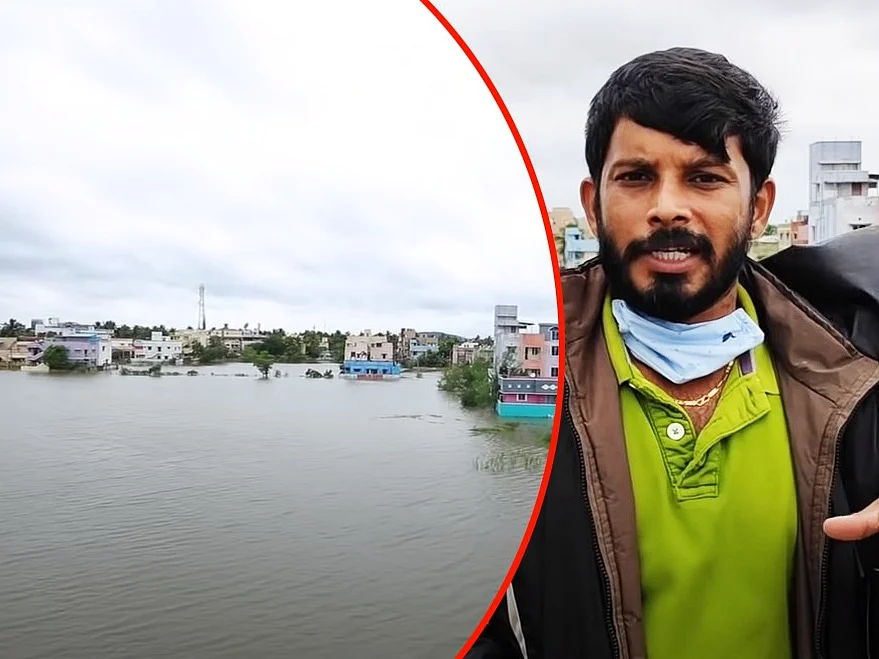 `தண்ணீரோடு கண்ணீரும் கலந்து... நனைந்தது இதயமும்தான்!’ - முடிச்சூரிலிருந்து லைவ் ரிப்போர்ட்