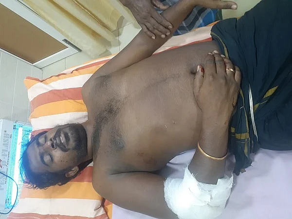 சிகிச்சை பெறும் பெரியதுரை