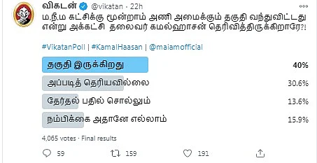 MNM | Vikatan Poll