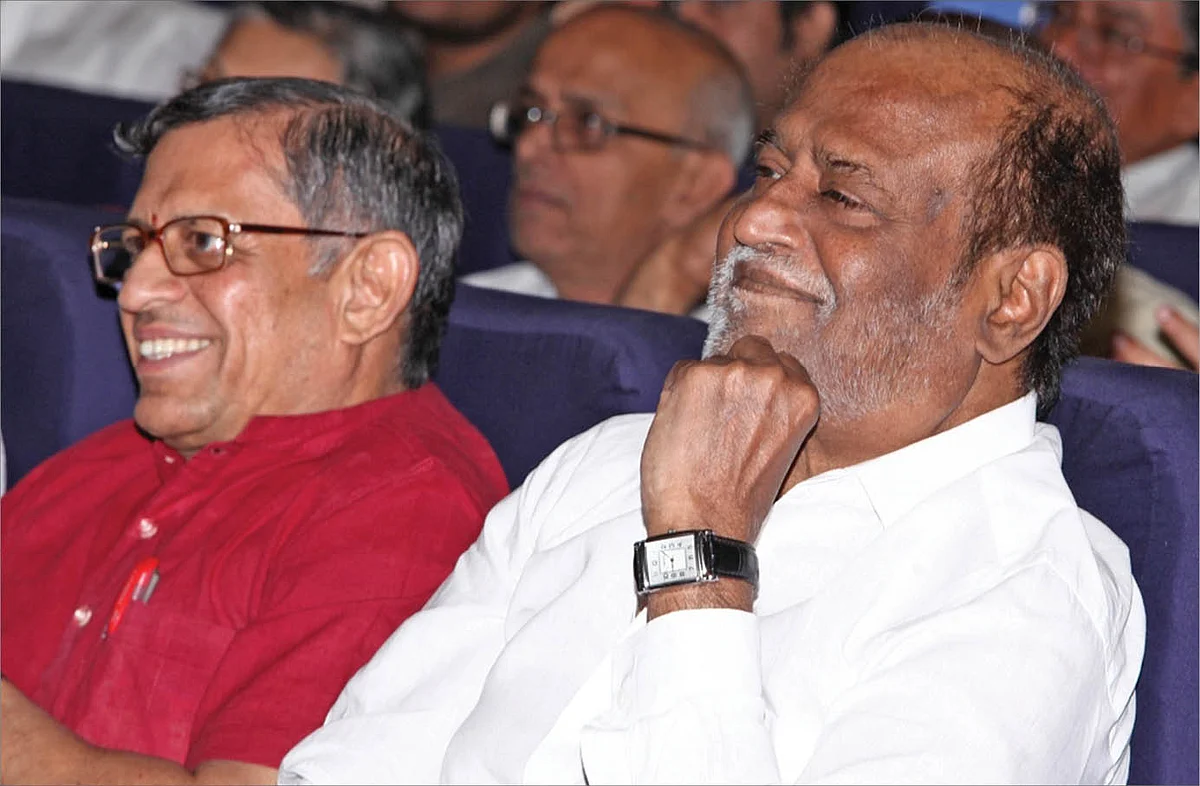 மிஸ்டர் கழுகு: “வாய்ஸ் கொடுங்க போதும்!” - ரஜினிக்கு ஆடிட்டர் அட்வைஸ்