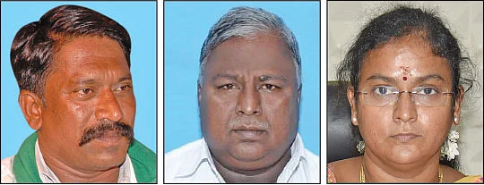 அமுதன், நேரு, மகேஸ்வரி