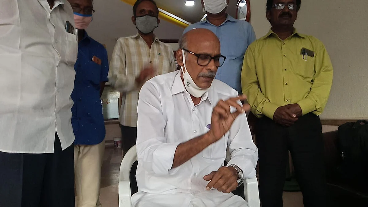 பேட்டியளிக்கும் பாலசுப்ரமணியன்