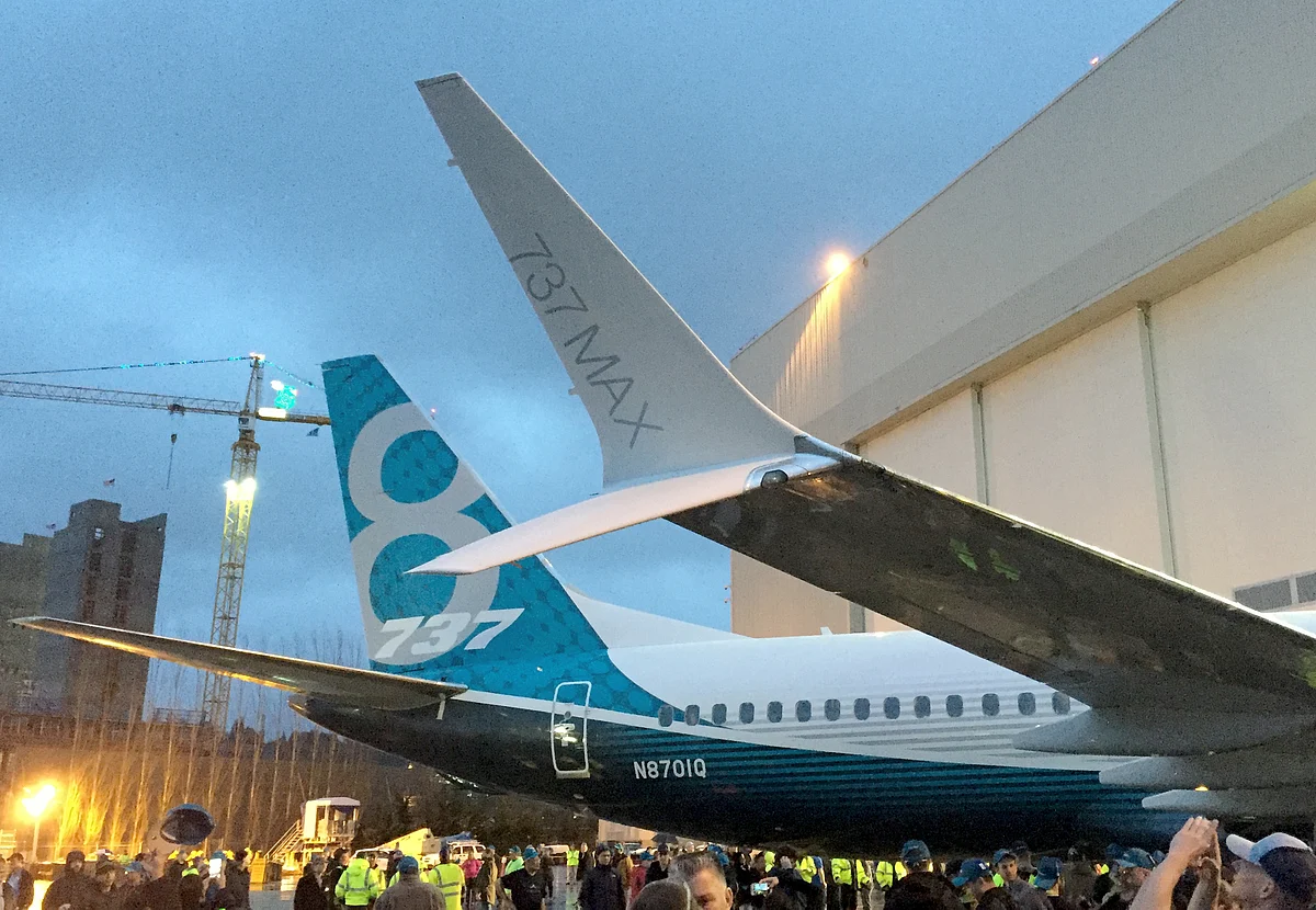 Grounded Boeing 737 Max