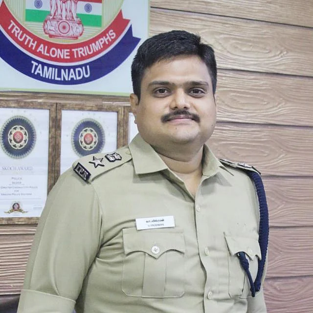 துணை கமிஷனர் விக்ரமன்