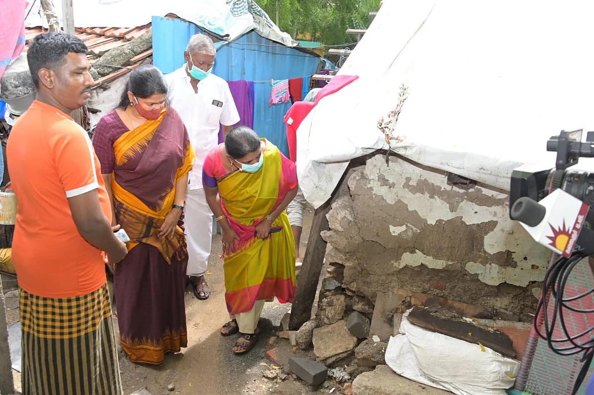 கனிமொழி ஆய்வு