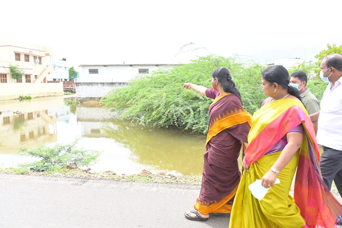 கனிமொழி ஆய்வு