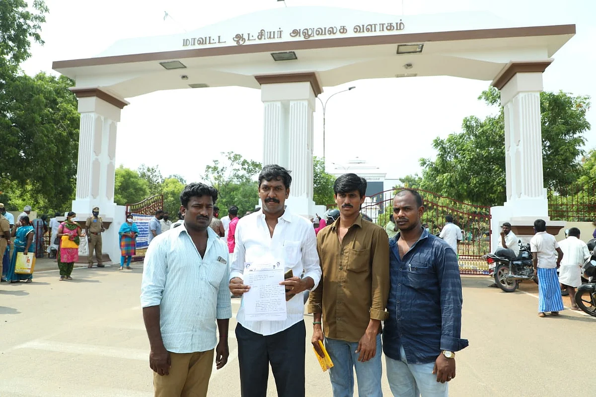 புகாரளித்த பா.ம.க மாநகர மாவட்டச் செயலாளர் திலீப்குமார்