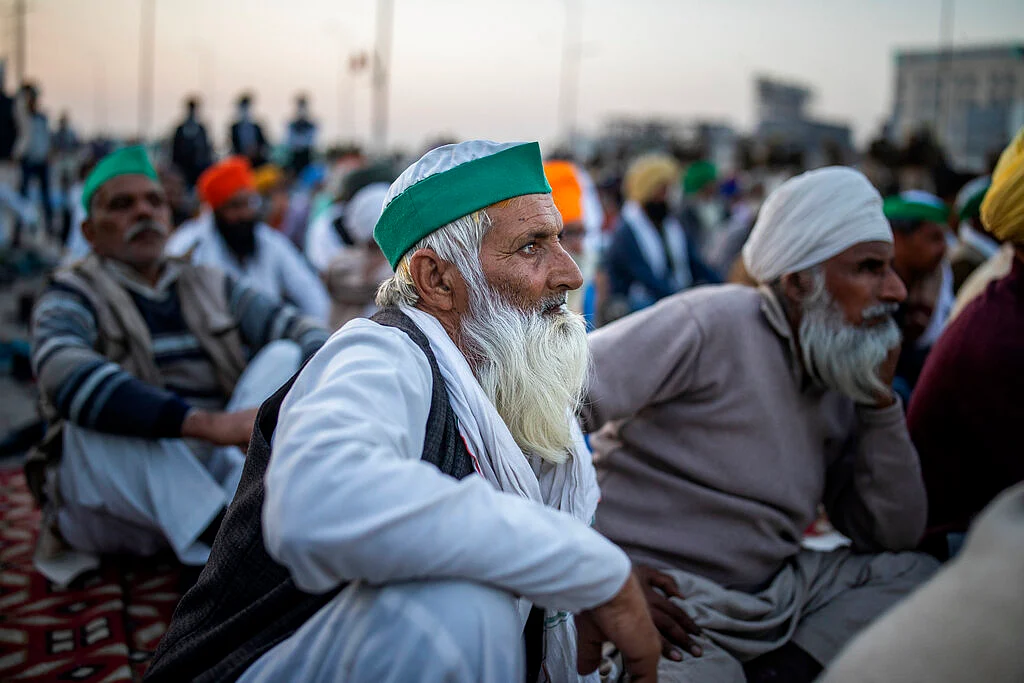 Farmers protest against new farm laws