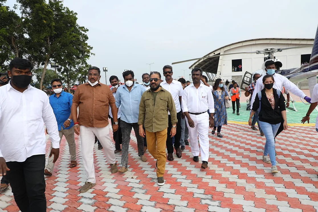 திருச்சி வருகை புரிந்த கமல்ஹாசன்