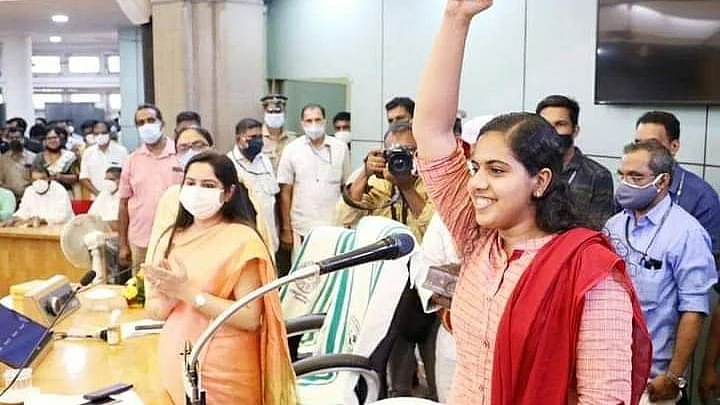 மேயர் ஆர்யா ராஜேந்திரன்