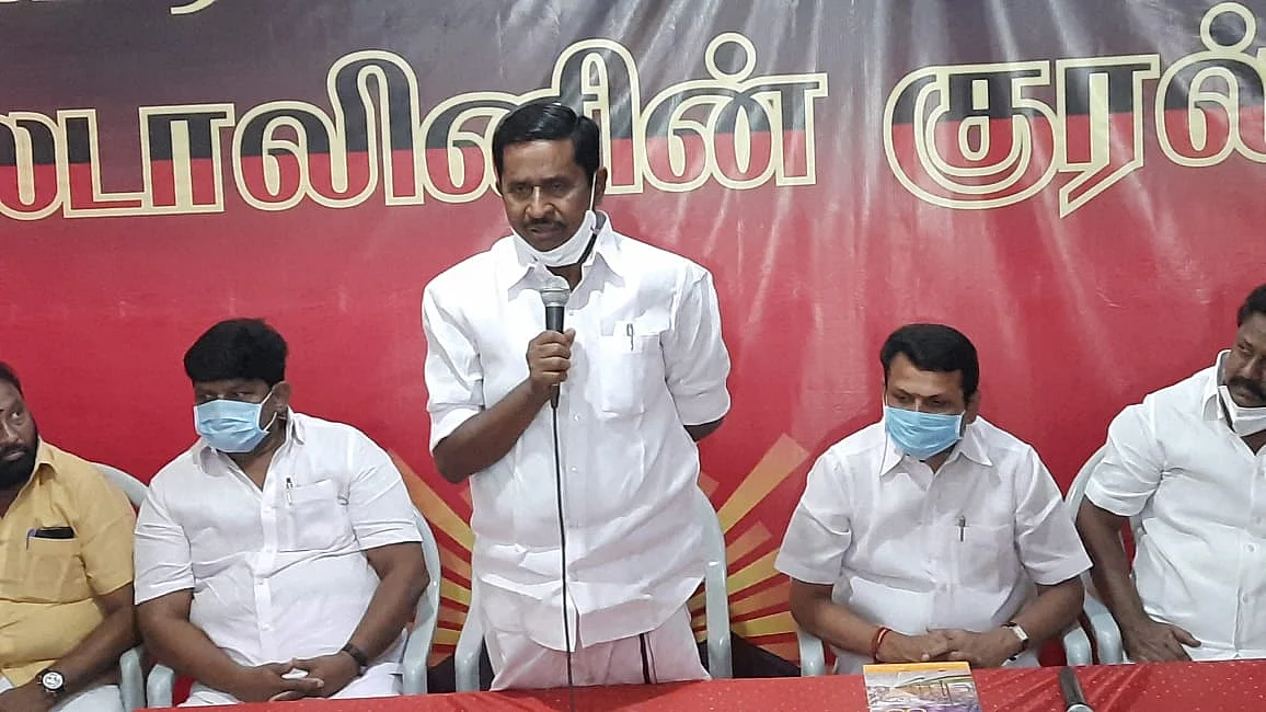 தி.மு.க நிகழ்ச்சியில் கரூர் சின்னசாமி