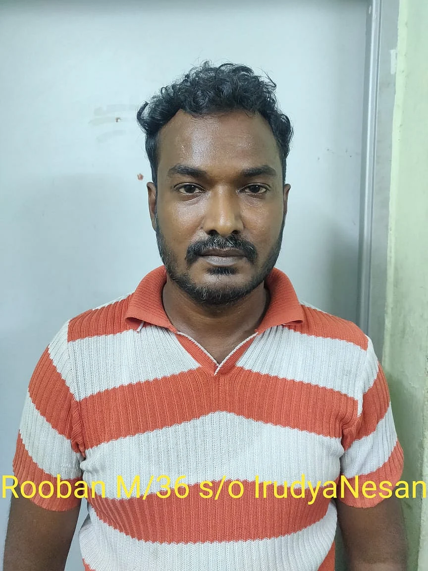 வழக்கில் கைதான ரூபன்