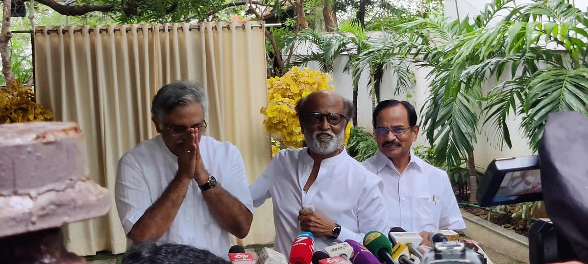 ரஜினியுடன் அர்ஜூனமூர்த்தி
