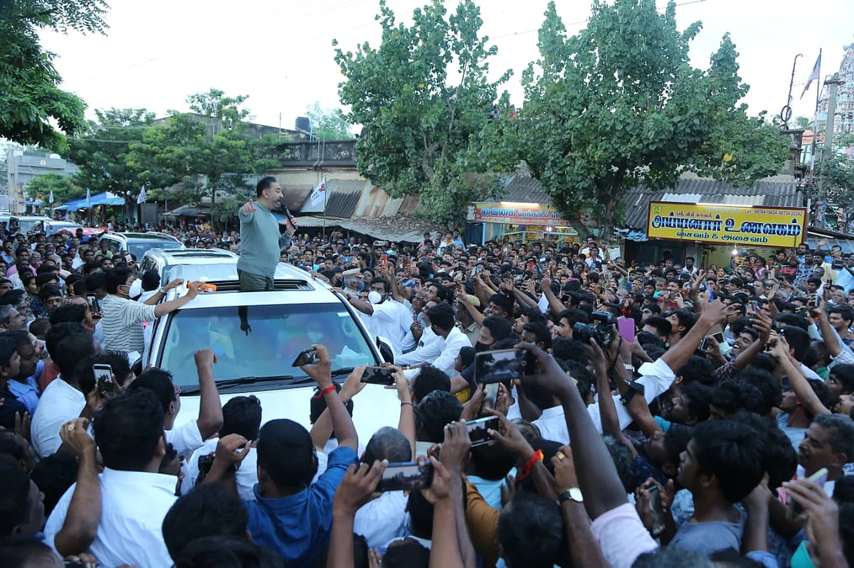 பரமக்குடி : கமல்ஹாசன் பிரச்சாரம்