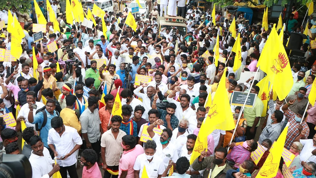 வன்னியர் இட ஒதுக்கீடு போராட்டம்
