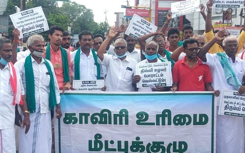 `பிரதமர் மோடி பொய் சொல்கிறார்... தமிழகத்திலும் போராட்டம் தீவிரமடையும்!’ - பெ.மணியரசன் ஆவேசம்