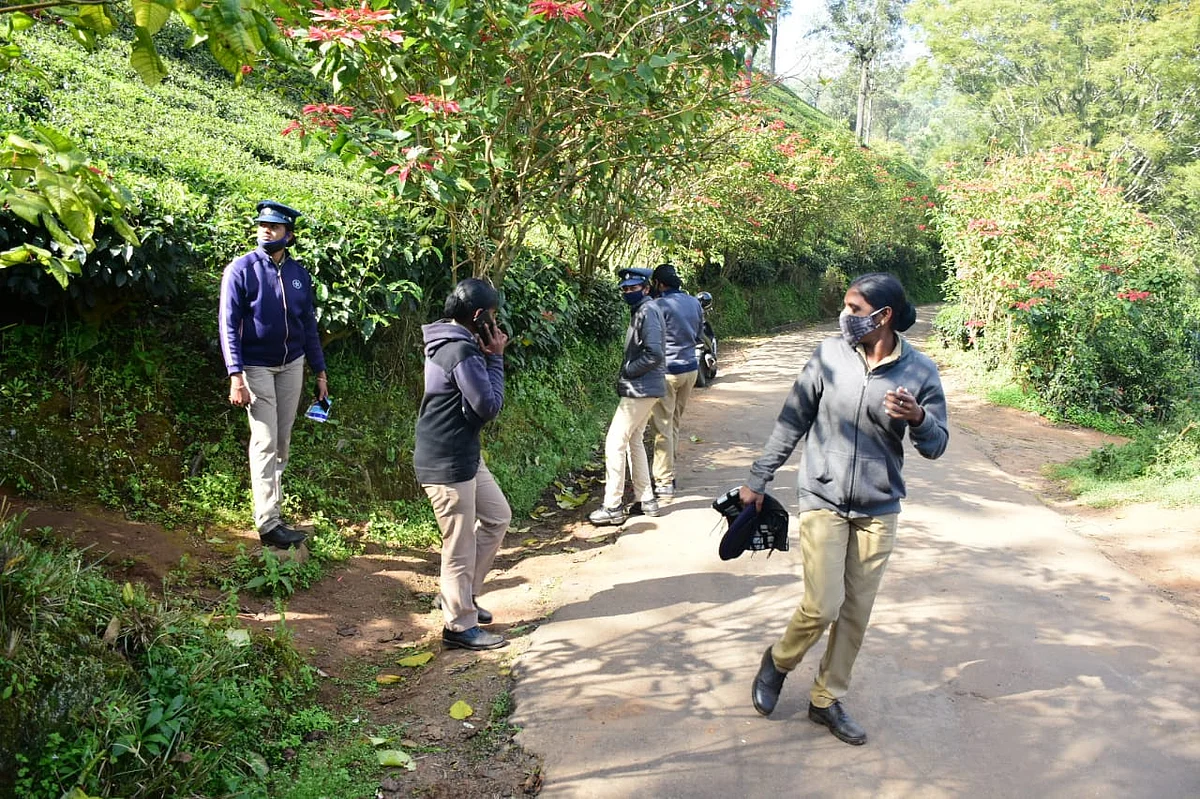 சிறுமியைத் தேடும் பணி