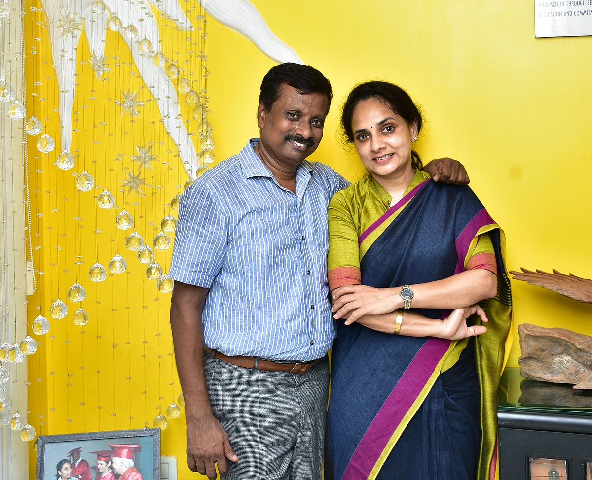 கிஷோர் - இன்பா தம்பதி