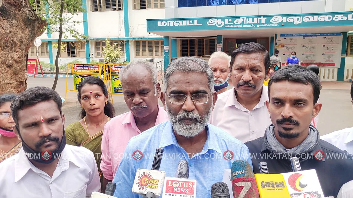 செய்தியாளர்கள் சந்திப்பில் சுப.உதயகுமார்