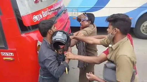 திருச்சியில் அடிதடி