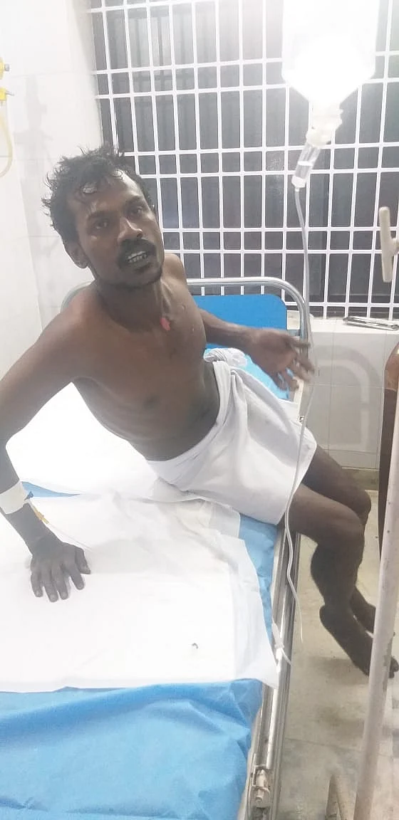 பெட்ரோல் ஊற்றி எரித்ததில் தீ காயம் அடைந்தவர்