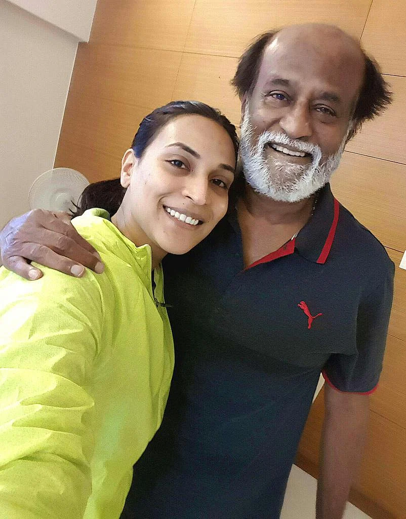 ரஜினி - ஐஸ்வர்யா தனுஷ்