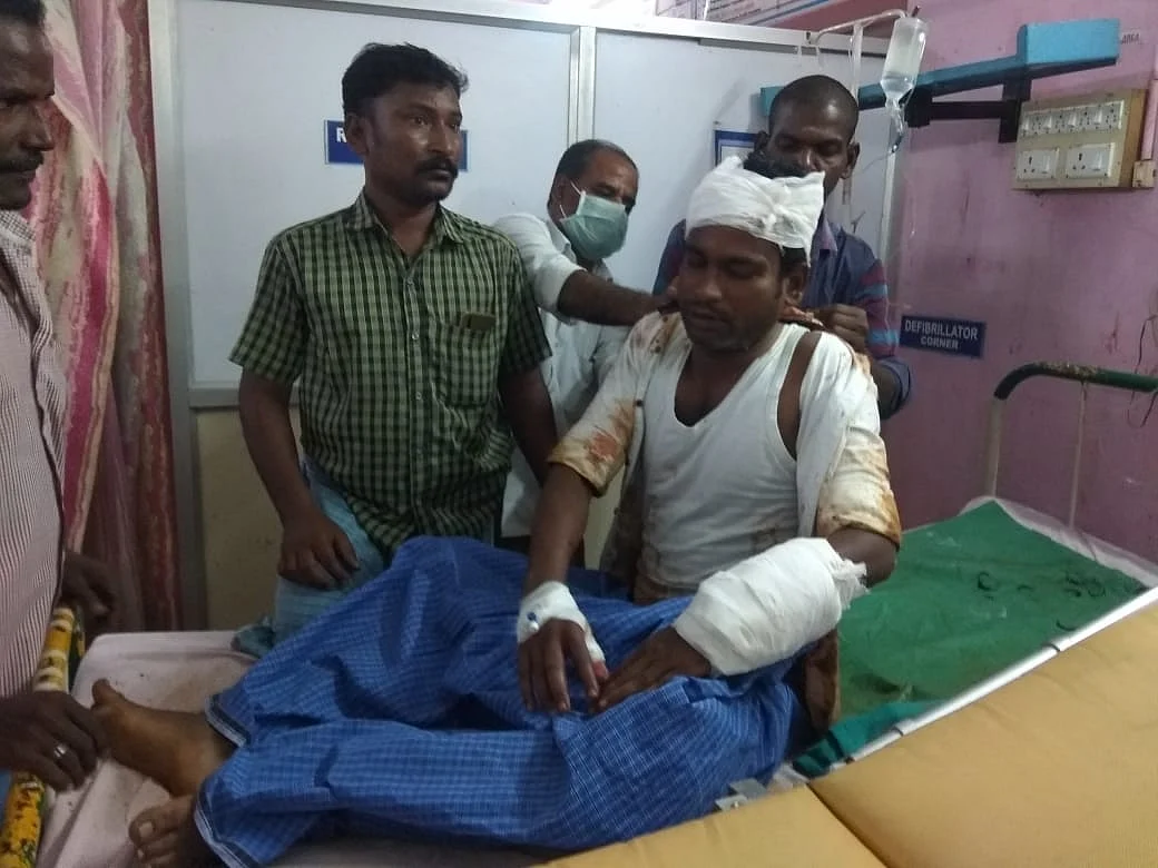 சிகிச்சை பெற்று வரும் வேம்படி முத்து