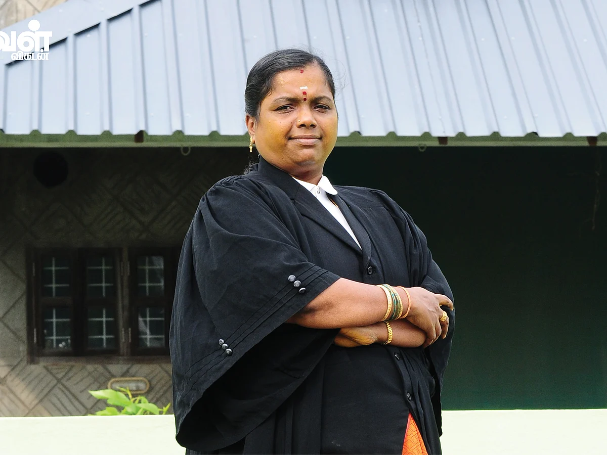 நடைபாதை டு நீதிமன்றம்! -
வழக்கறிஞர் விஜயலட்சுமியின் வெற்றிக் கதை