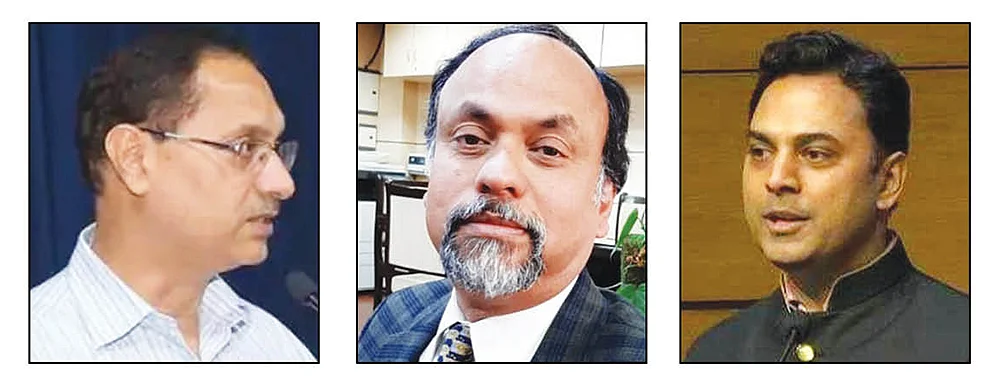 தூஹின் காந்தா பாண்டே , தெபாசிஷ் பாண்டா, கிருஷ்ணமூர்த்தி சுப்ரமணியன்