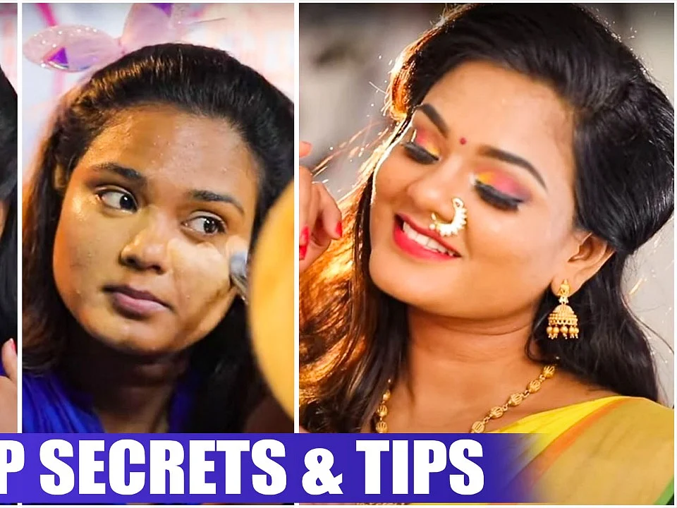 Makeup Transformation - 'Sembaruthi' Fame Bharatha Naidu | ZeeTamil Sembaruthi Mithra Makeup Secrets