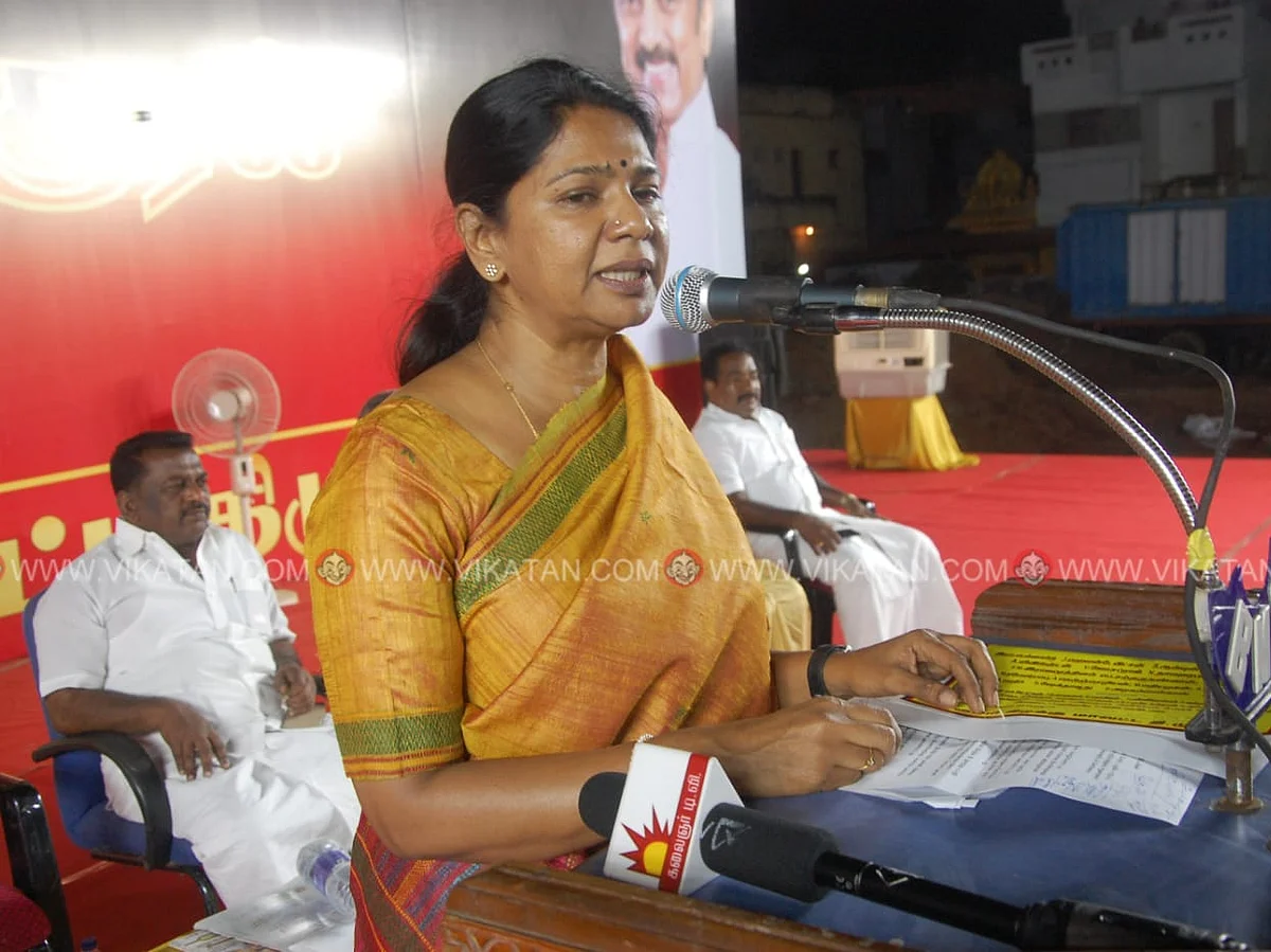 நாகர்கோவில்: `இந்துக்களுக்காக குரல் கொடுக்கக்கூடிய ஒரே இயக்கம் தி.மு.க!’ - கனிமொழி