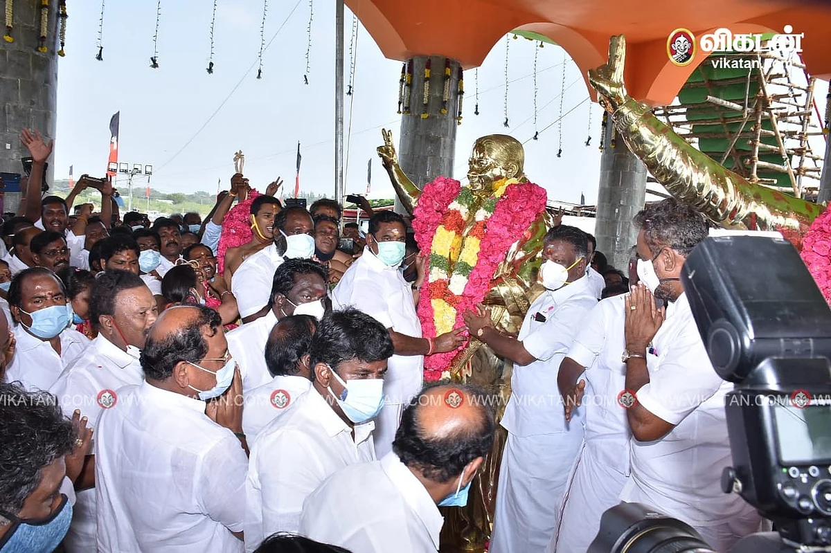 ஜெயலலிதா சிலை திறப்பு