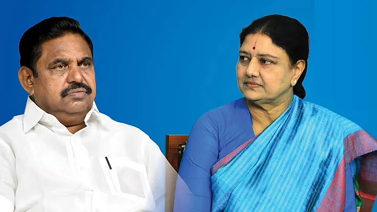 எடப்பாடி - சசிகலா