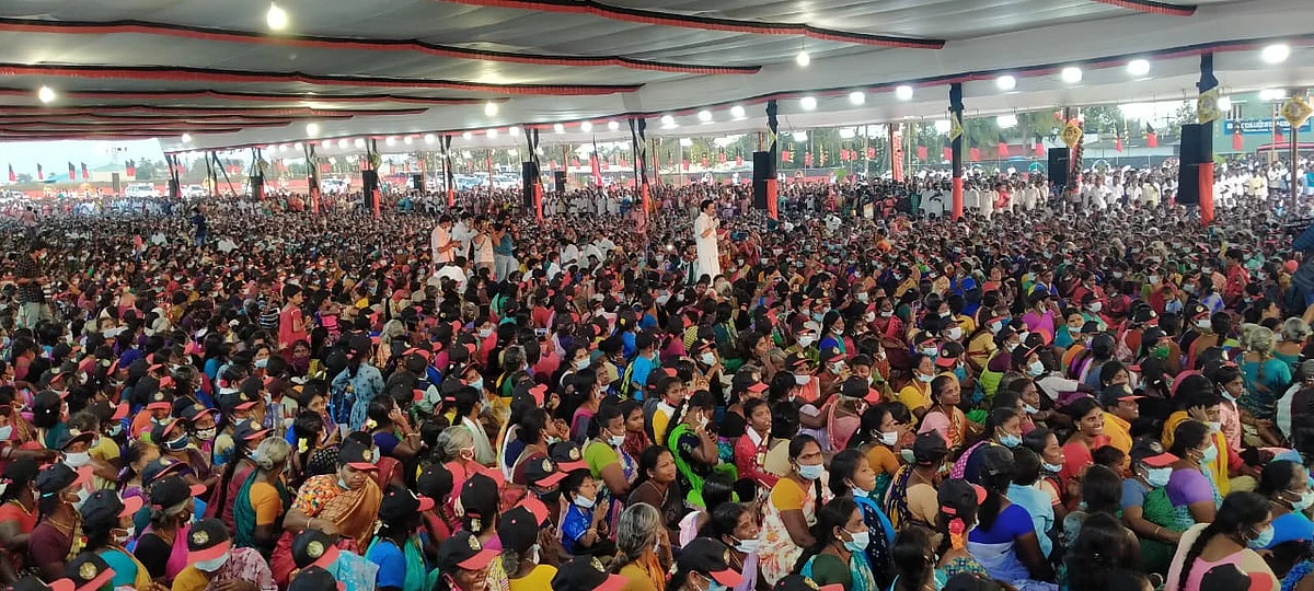 விராலி மலை: `அமைச்சரால் தொகுதிக்குக் கெட்ட பெயர்!’ - விஜயபாஸ்கரை டார்கெட் செய்த ஸ்டாலின்