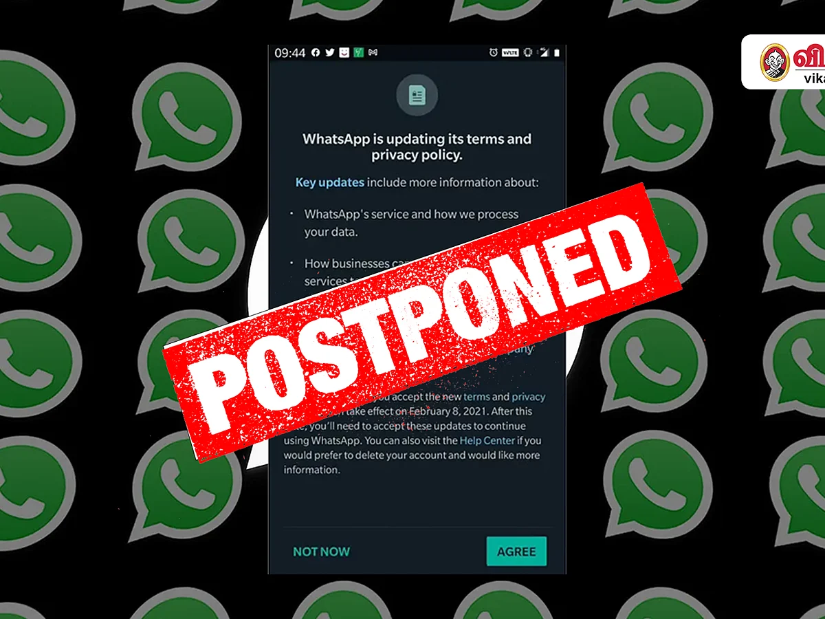 ро╡ро╛роЯрпНро╕рпНроЕрокрпН роЪро░рпНроЪрпНроЪрпИ... роорпЗ ро╡ро░рпИ рокрпНро░рпИро╡ро╕ро┐ропро┐ро▓рпН рооро╛ро▒рпНро▒роорпН роЗро▓рпНро▓рпИропро╛роорпН... роПройрпН родрпЖро░ро┐ропрпБрооро╛?!