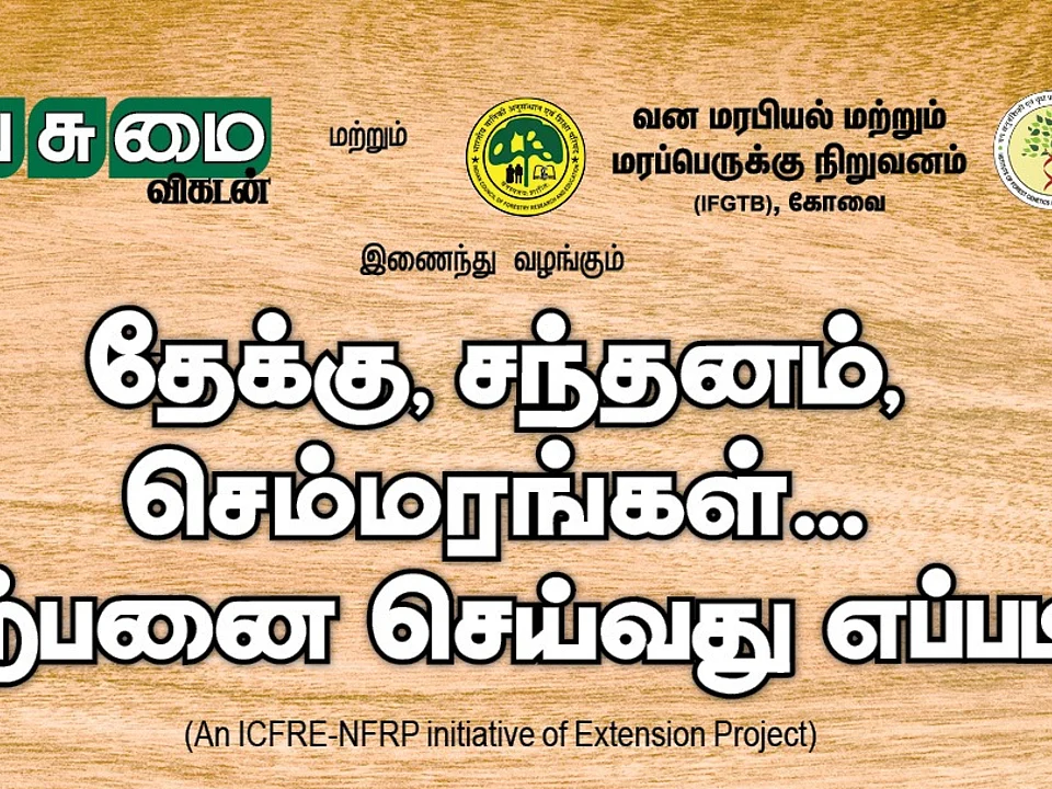 செம்மரம், சந்தனம், தேக்கு மரங்களை விற்பனை செய்வது எப்படி? - விளக்கும் வனப்பாதுகாவலர்!