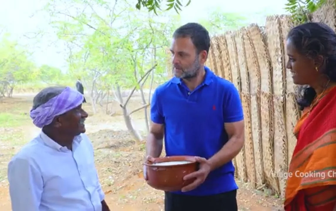 சமைக்கும் ராகுல்