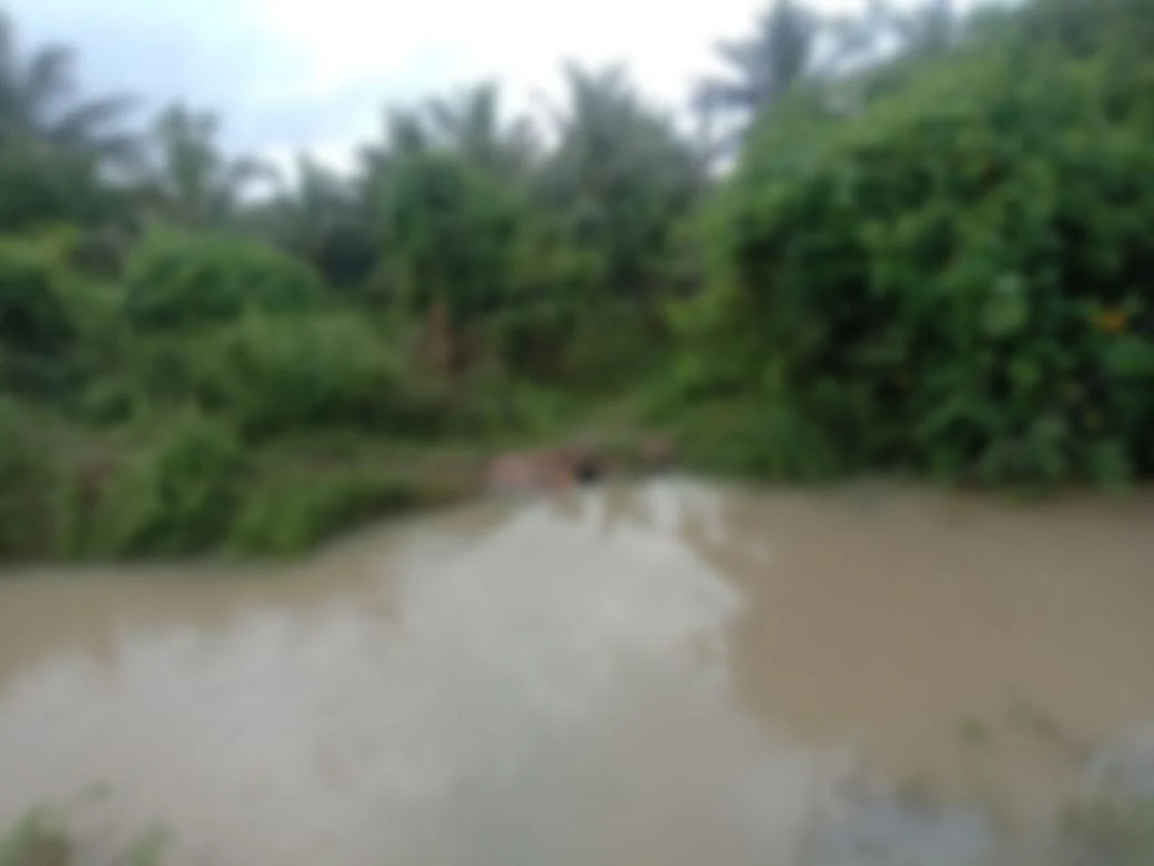 ஆற்றுக்குள் சடலமாக கிடக்கும் சிறுவன்