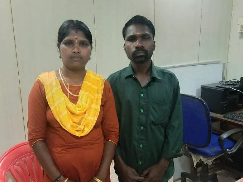 tribal couple