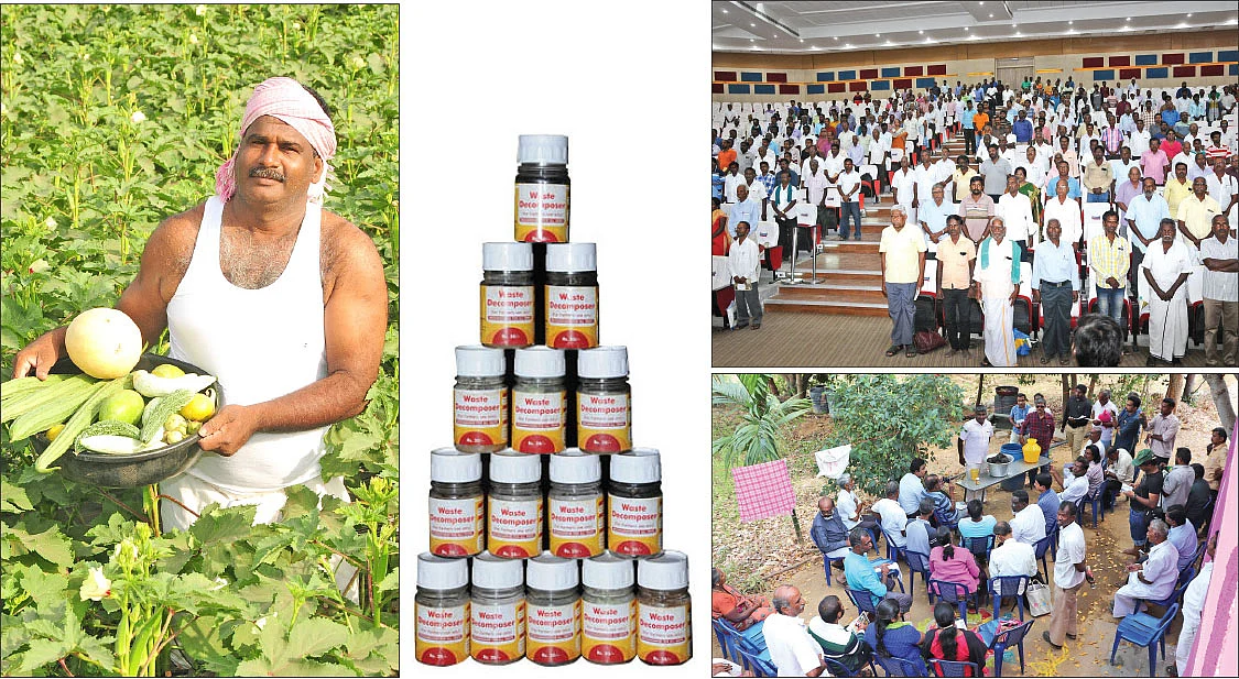 சாதனை-11 : இயற்கை விவசாயிகளின் கைகளில் இ.எம்! - 20 ரூபாயில் இயற்கைப் பரிசு!