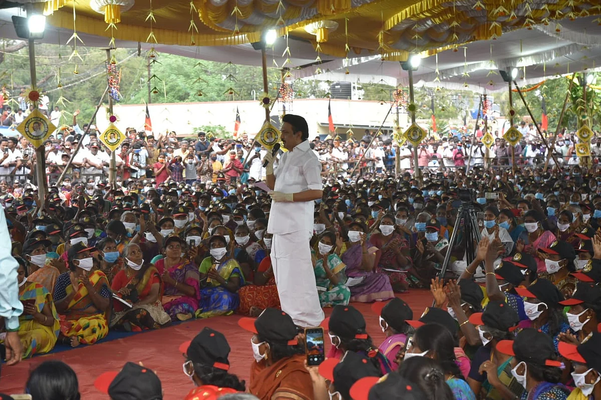 மக்கள் கிராமசபைக் கூட்டத்தில் ஸ்டாலின்