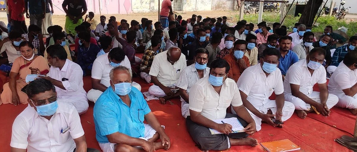 மீனவர்கள் உண்ணாவிரதம்