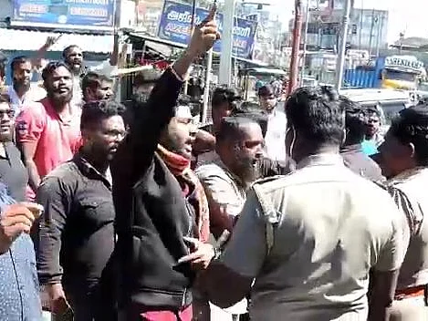 கொடைக்கானல்: பா.ஜ.க பிரசாரத்துக்கு வந்த வேலூர் இப்ராஹிம் - எதிர்ப்பு தெரிவித்தவர்கள் கைது!