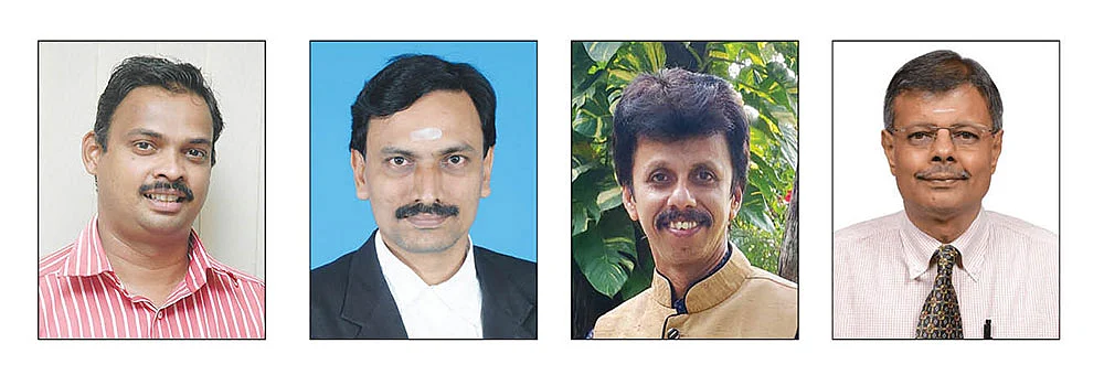 கோபால் கிருஷ்ண ராஜு, வி.எஸ்.சுரேஷ், க.முரளிதரன், எஸ்.வெங்கட்ராமன்