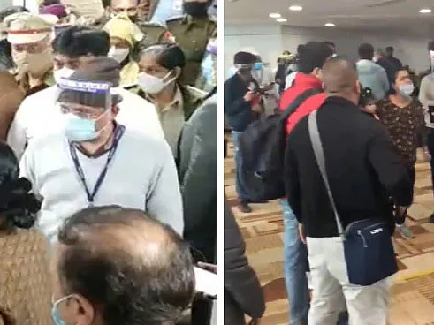 `10 மணி நேரமாகக் காத்திருந்த பயணிகள்; விதிமுறைகளில் குழப்பம்!’ - டெல்லி விமான நிலைய சலசலப்பு