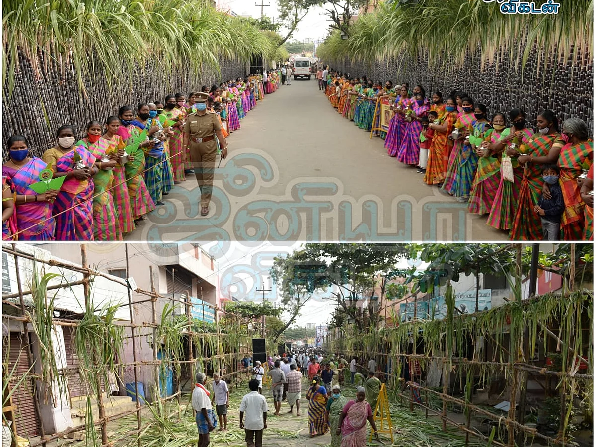 வருகைக்கு முன்பு `பளிச்’ சுத்தம், சென்ற பிறகு குப்பைக்காடு - முதல்வரின் கோவை பரப்புரைக் களநிலவரம்