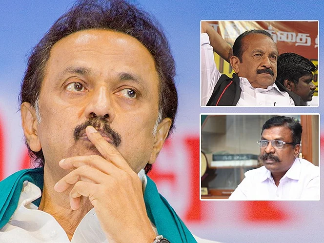 வைகோ, திருமாவின் தனிச் சின்ன முழக்கம்... ஸ்டாலினின் `மிஷன் 200’-தான் காரணமா #TNElection2021