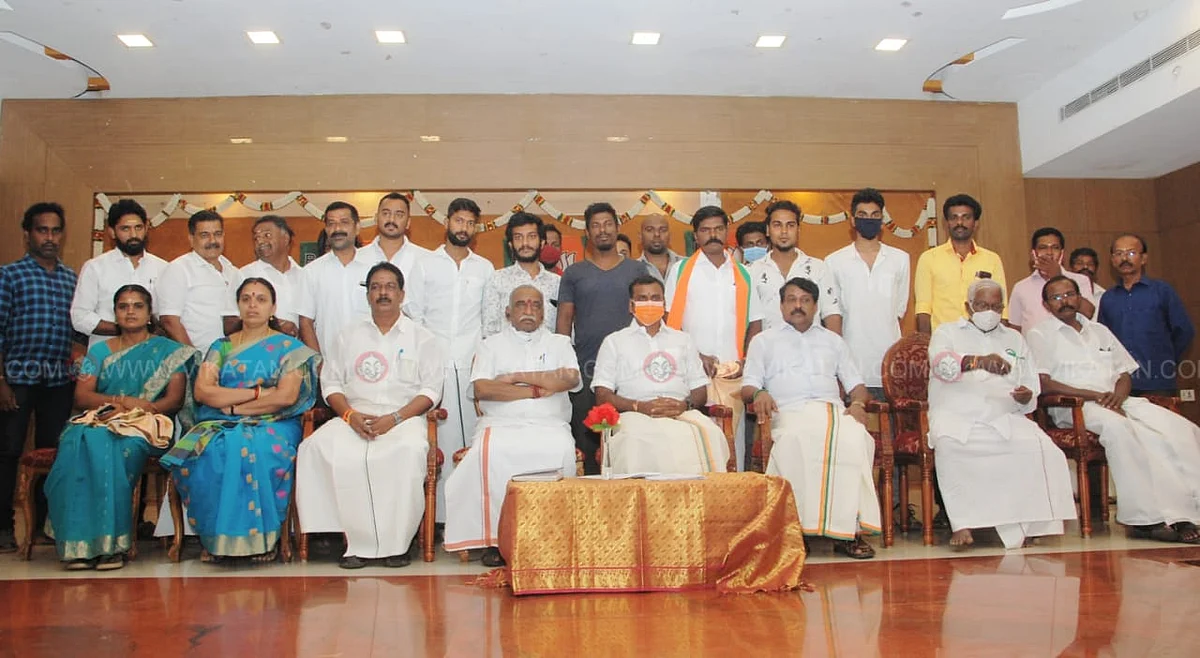 பா.ஜ.க நிர்வாகிகள் கூட்டம்