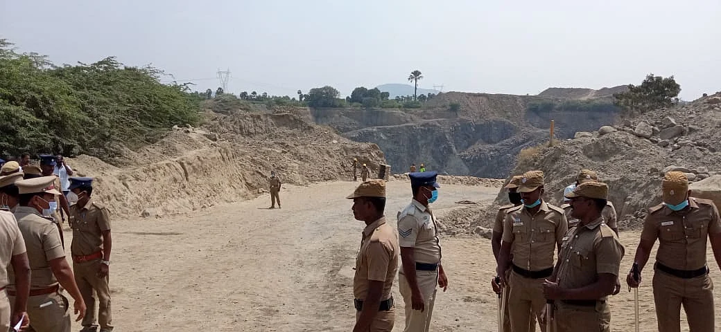 காஞ்சிபுரம் கல்குவாரி விபத்து